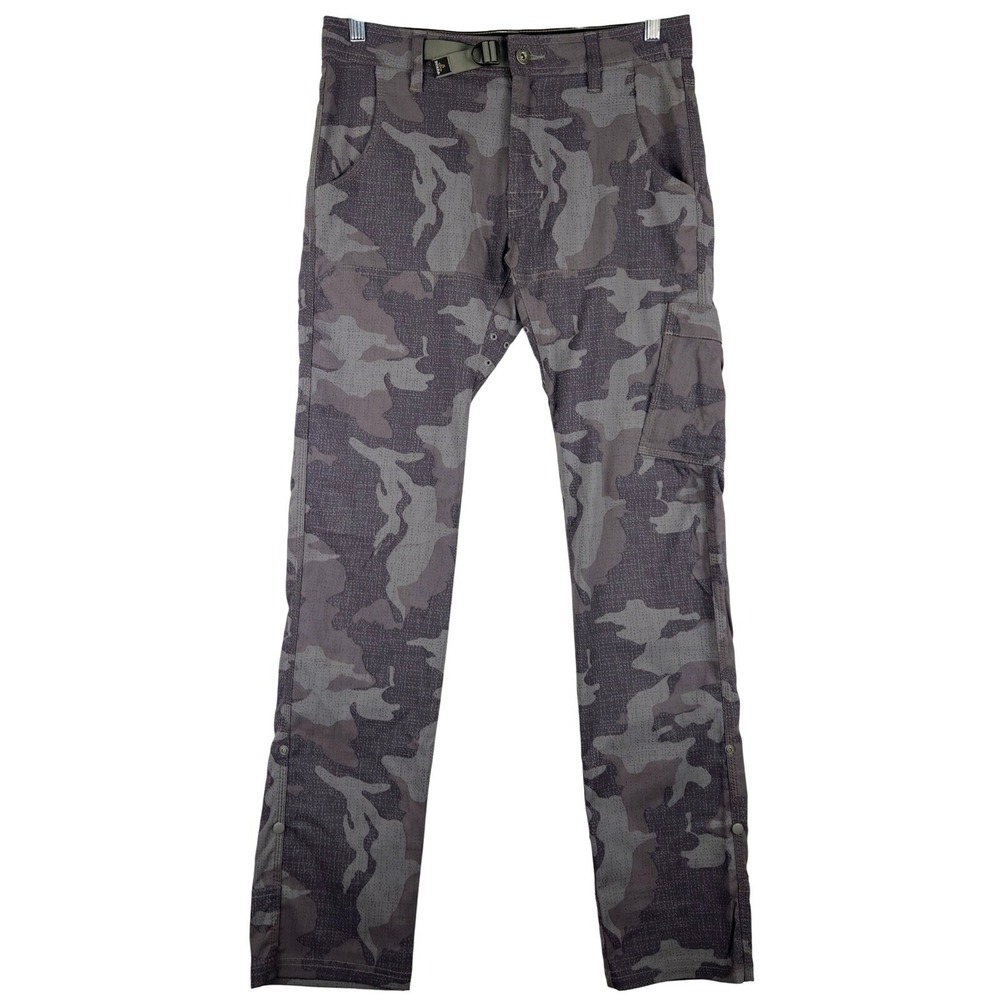 Prana Zion II Camo Cargo Pants Straight Fit Hiking Outdoor 30x34(Fits‎ 30x32)